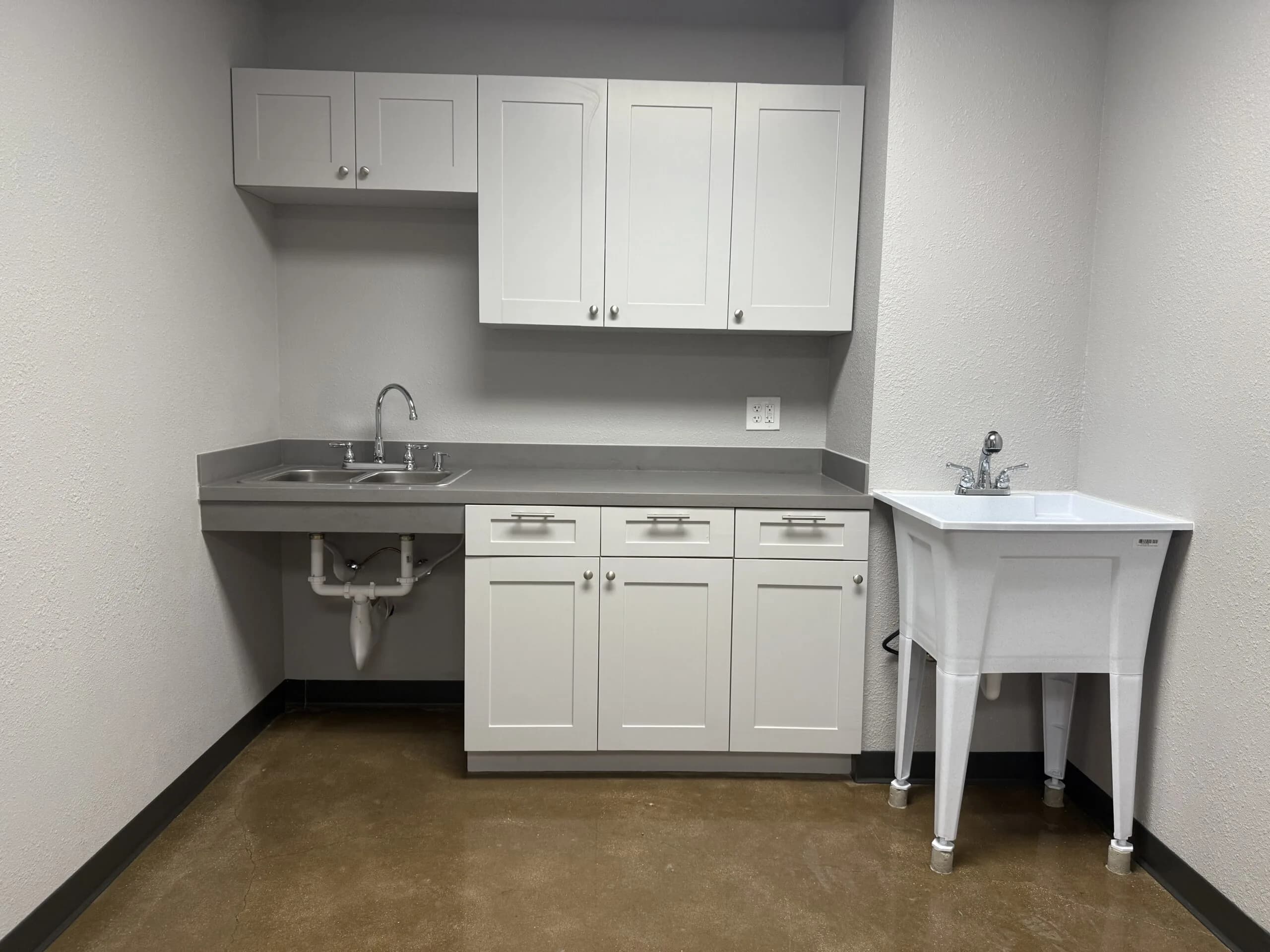 ABC Supply custom cabinet project by Two Rivers Cabinetry